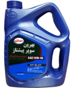 روغن موتور بهران سوپر پیشتاز 10w40 SL حجم 4 لیتر