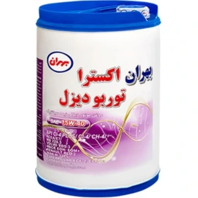 روغن موتور بهران اکسترا توربو دیزل 15w40 بیست لیتری