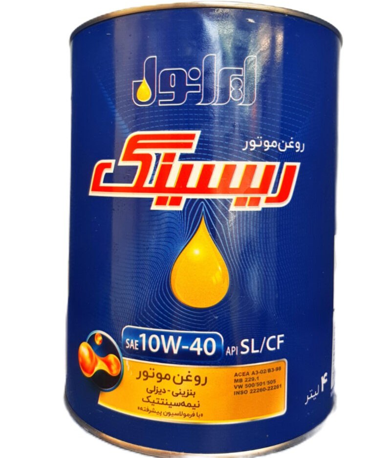 Iranol-racing-max-10w40 روغن موتور ایرانول Racing Max 10W40