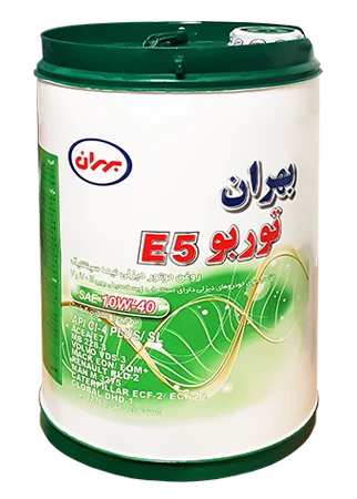 روغن موتور بهران توربو 10w40 E5 بیست لیتری