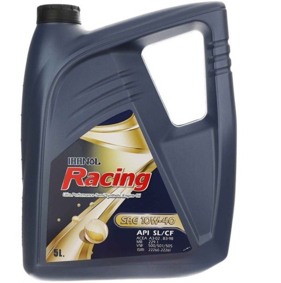 iranol-racing-20w50-5litr ایرانول ریسینگ10w40 Racing Max حجم 5 لیتری